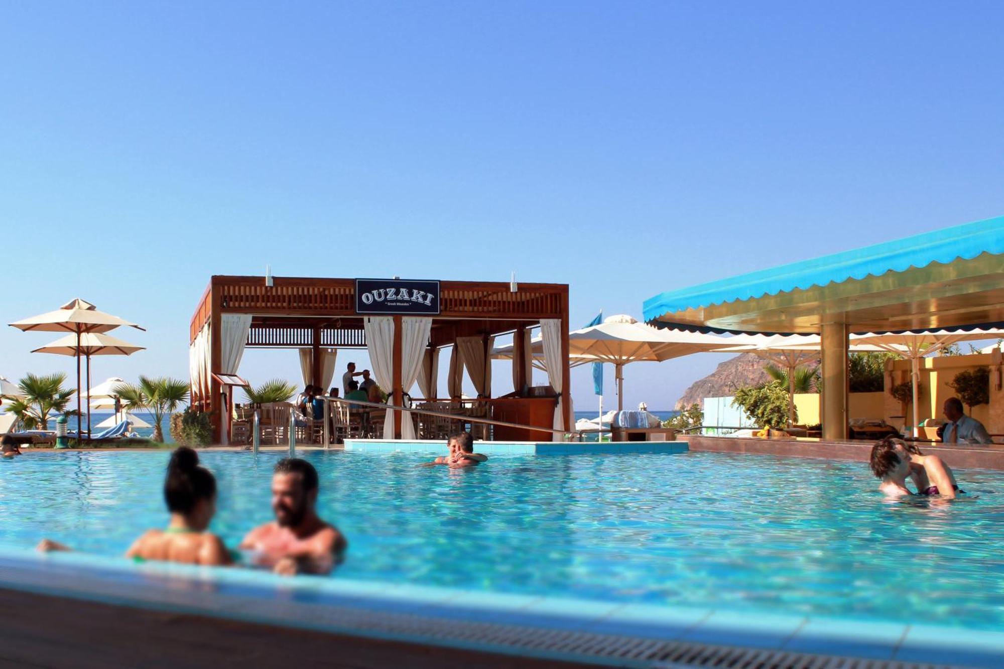 Thalassa Beach Resort & Spa (Adults Only) Agia Marina  ภายนอก รูปภาพ