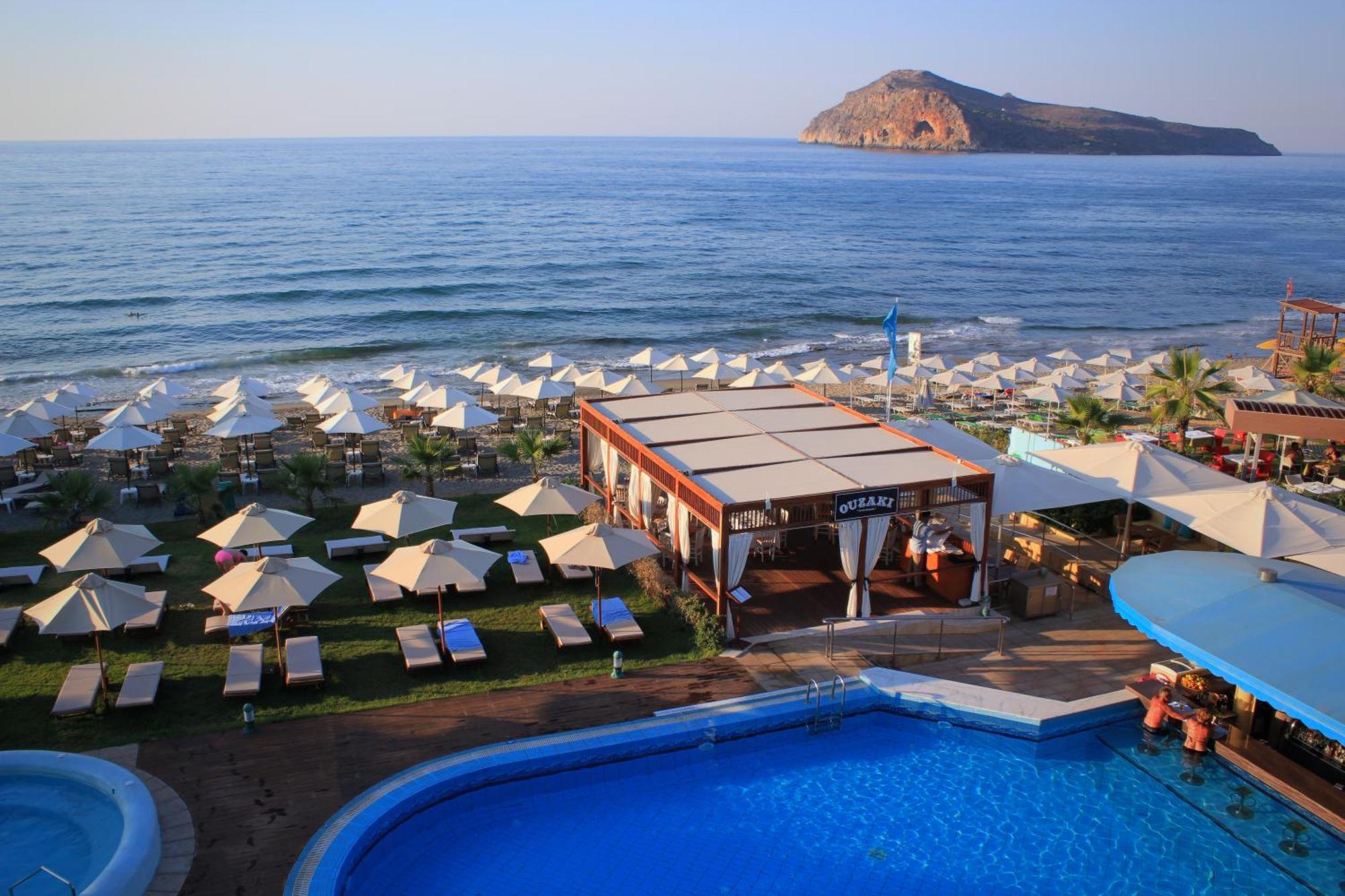 Thalassa Beach Resort & Spa (Adults Only) Agia Marina  ภายนอก รูปภาพ